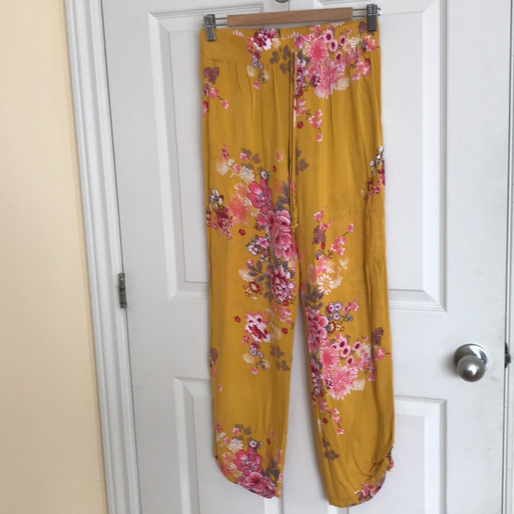 Bebop pants in mustard